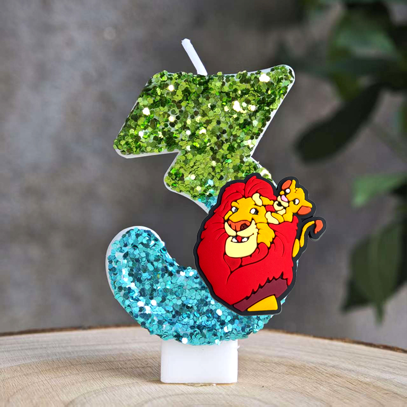 Re Leone Simba Candela Numero  - Zebra Candle Supplies recensione e prezzo