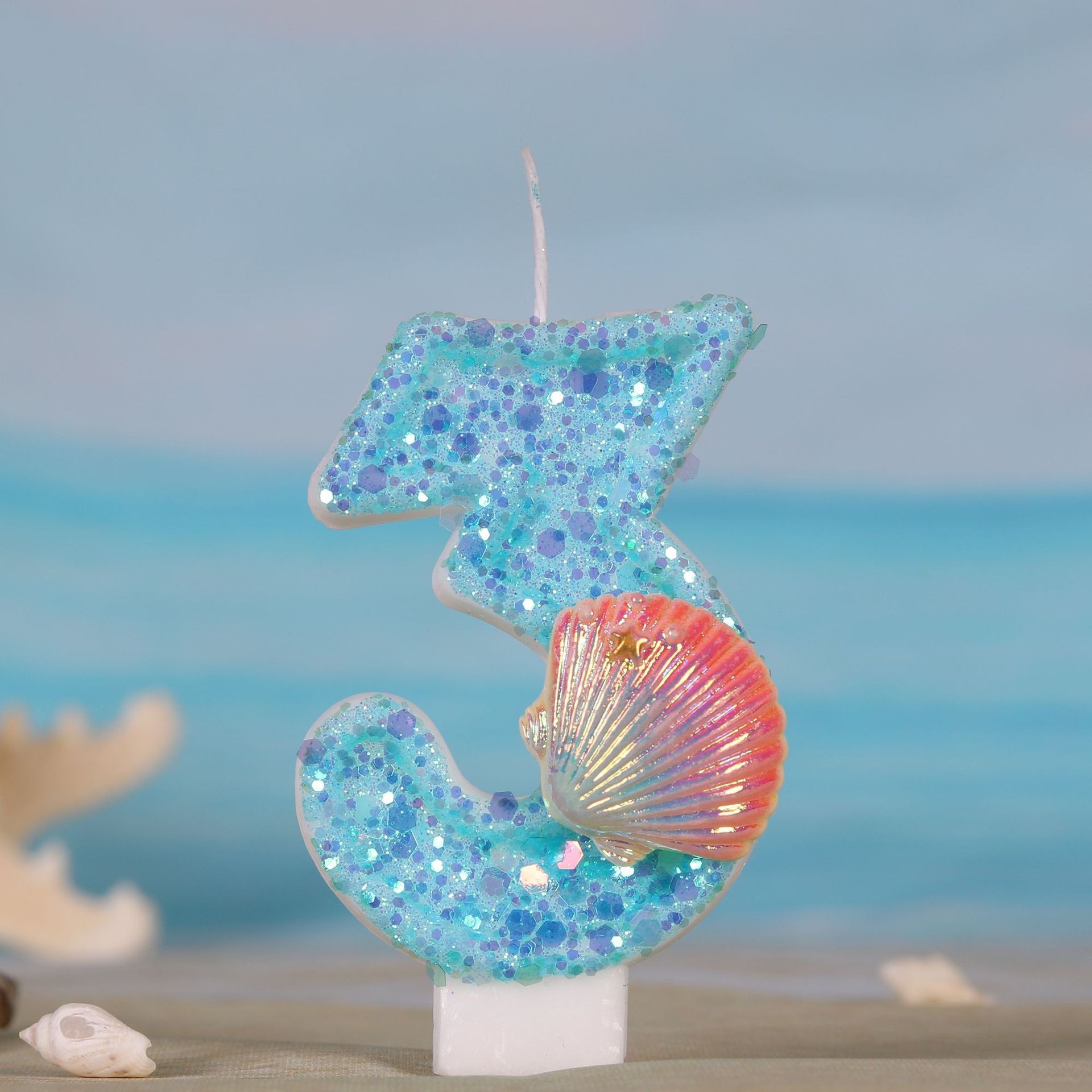 Candele per torta a tema siren - Zebra Candle Supplies recensione e prezzo