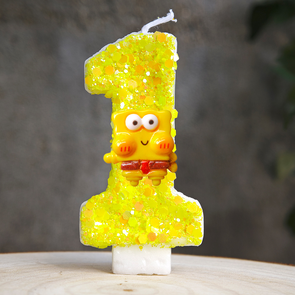 Simpatica candela Spongebob nu - Zebra Candle Supplies recensione e prezzo