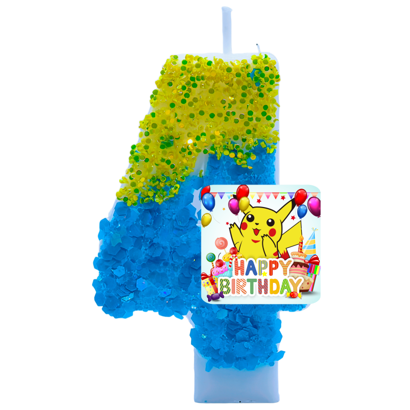 Candele a Tema Pokémon con Pik - Zebra Candle Supplies recensione e prezzo